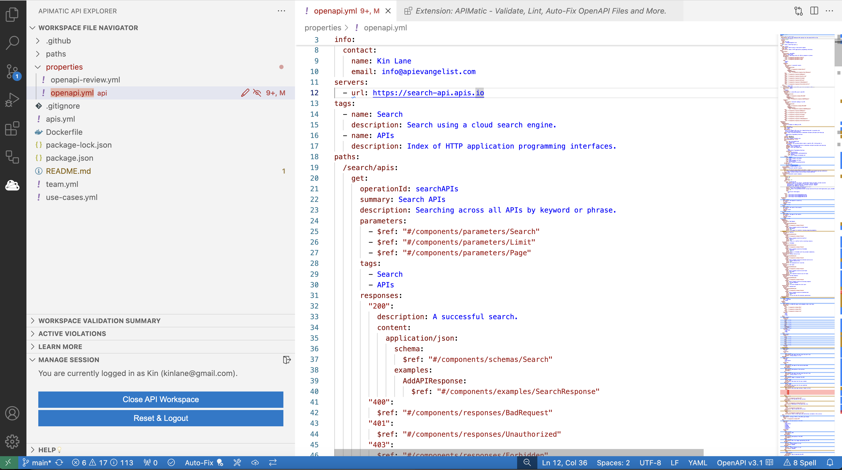 Innovation At Intersection of the IDE, OpenAPI Editor, and Governance Rule